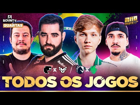 BLAST BOUNTY 2026 SEASON 1 (QUARTAS DE FINAL) - TODOS OS JOGOS - COMPLETO