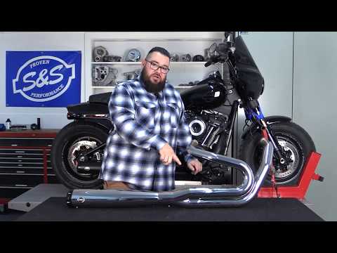 S&S Cycle Product Spotlight - SuperStreet 2 into 1 Exhaust System for M8 models