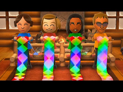 Wii Party U Minigames Battle Of The Leia vs Susie vs Daisuke vs Rie Master Difficulty