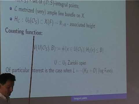 Compactifications of additive groups (Y. Tschinkel)