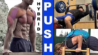 Hybrid Strength Training: PUSH Workout - Calisthenics &amp; Weights (Chest, Shoulders &amp; Triceps)