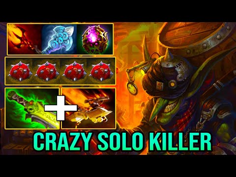 [ Techies ] THE MOST CRAZY SOLO KILL - IMPRESSIVE - BEST FIGHT