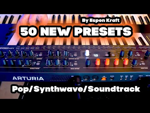 Arturia Minifreak 50 New Presets by Espen Kraft | Download now!