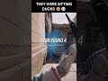 THEY WERE SITTING DUCKS #shorts #rainbowsixsiege #gaming #warden #insane #funny #double #xbox #meme