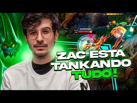 ESSE ZAC ESTÁ TANKANDO TUDO!