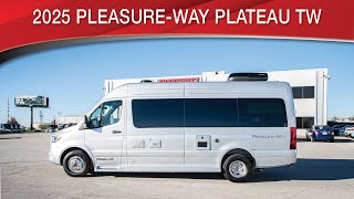 A preview image of the linked video showcasing 2025 Pleasure-way Plateau TW