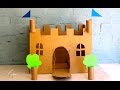 How to make your own cardboard play castle