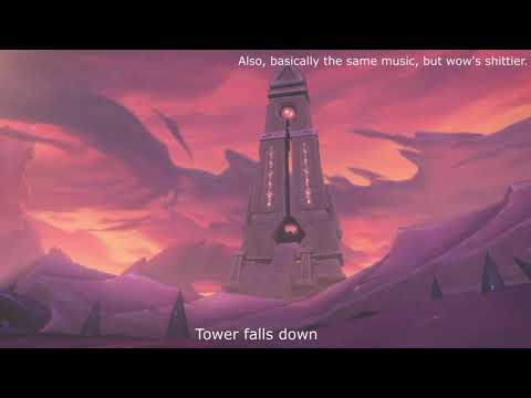 N'zoth defeat cinematic vs. Sauron death comparison