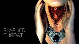 Makeup SFX - Comment réaliser un Effet Gorge Tranchée (Latex) ?