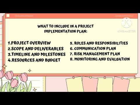 "Project Implementation Plans; What to Include and 5 Essential Steps"