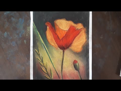 Easy flower painting
