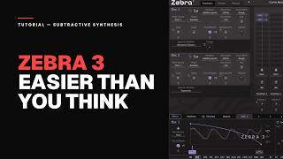 Video thumbnail for Zebra 3 is Easier Than You Think | Simple Subtractive Synthesis Ideas by Marula Music