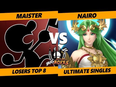 LMBM SSBU - Maister (Mr. Game & Watch) Vs. NRG | Nairo (Palutena) SSBU Singles Losers Top 8