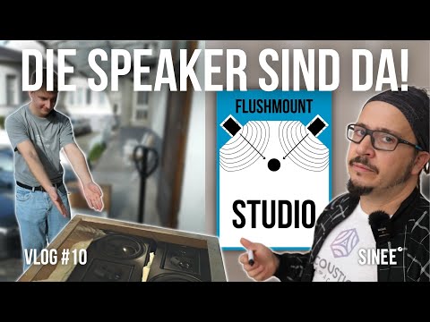 Flush Mount Planung im Studio - Studio Boxen in der Wand für den perfekten Sound | Tonstudio Vlog 10