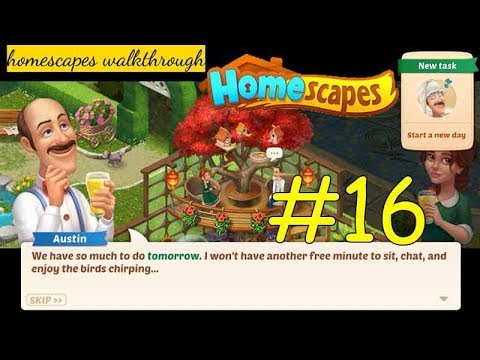 Homescapes Story Garden Day 4 Gameplay Walkthrough
