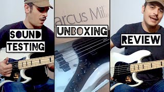 Video thumbnail for Marcus Miller SIRE V7 Vintage 2nd Generation AWH 5st - UNBOXING, SOUND TESTING & RECENSIONE by Simone Vignola