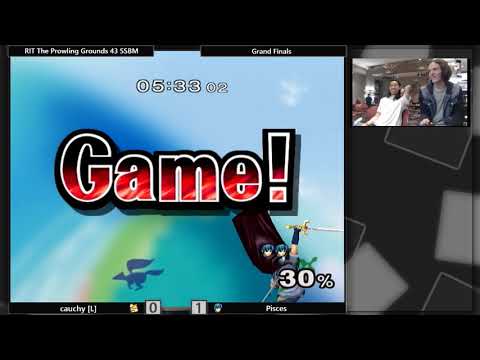 RIT TPG 43 SSBM - Grand Finals - cauchy [L] (Fox) vs Pisces (Marth)