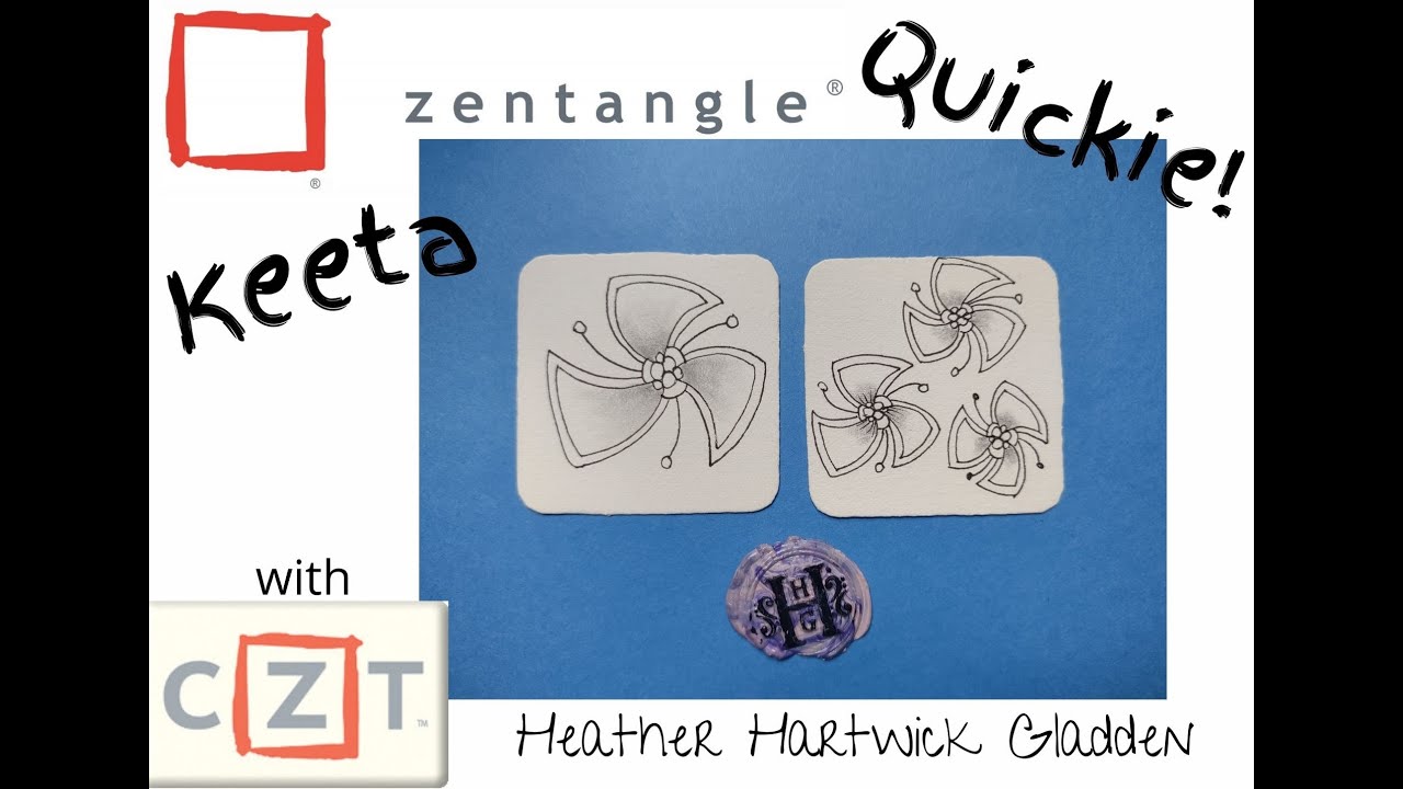 Zentangle® Quickie: Keeta