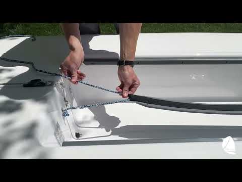 How to Rig an ILCA Hiking Strap Adjustment Line