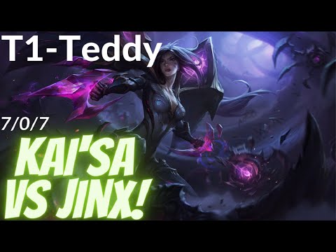 SKT T1 Teddy - Kai'sa vs Jinx s11