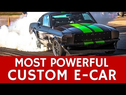 Fastest Custom-Made Electric Muscle Car: Zombie 222 by Bloodshed Motors