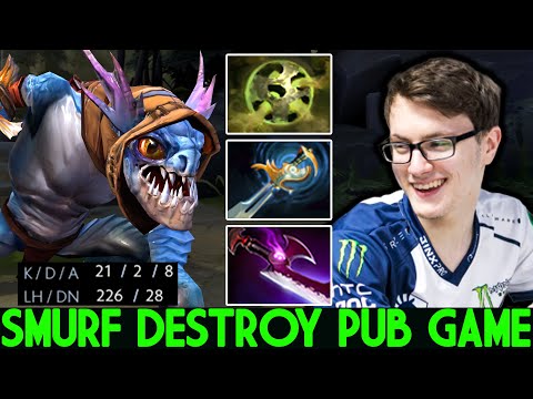 MIRACLE [Slark] Back to Ranked with His Smurf Destroy Pub Game Dota 2