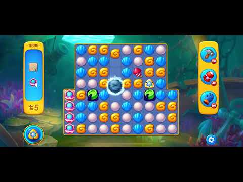 Fishdom level 11606 no boosters フィッシュダム ノーマル