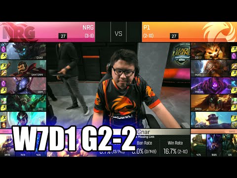 Phoenix1 vs NRG eSports | Game 2 S6 NA LCS Summer 2016 Week 7 Day 1 | P1 vs NRG G2 W7D1 1080p