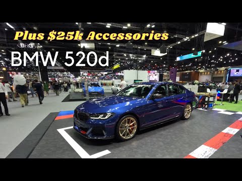 BMW 520d M Sport 2021 Plus $25k Accessories