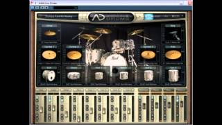 Video thumbnail for Addictive Drums FUNK ADPak demo (played by Saša Petković) by Saša Petković