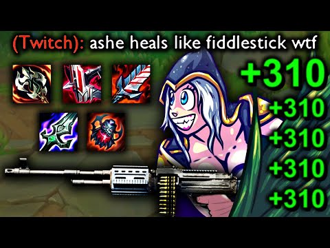 LIFESTEAL ASHE IS UNKILLABLE