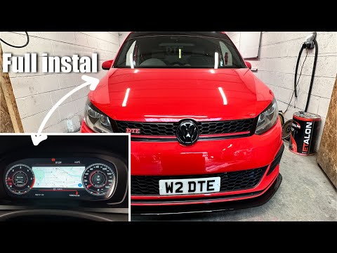 Vw caddy digital dash cluster upgrade {AH YE!}