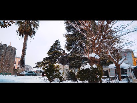 ❄️❄️Dëborë në Elbasan ❄️❄️14.02.2021