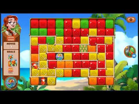 Lost Island Blast Adventure Level 1526 - NO BOOSTERS 🏝️ | SKILLGAMING ✔️