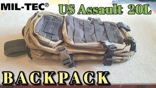 Mil-Tec US Assault Pack 20L size small
