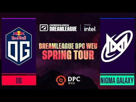 Dota2 - Nigma Galaxy vs OG - Game 2 - DPC WEU Tour 2 - DreamLeague Season 17