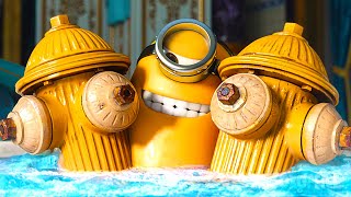 As cenas mais ENGRAÇADAS dos filmes dos MINIONS 💛⚡ 4K