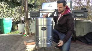 TEST Feuerschale Feuertonne Feuerhand Pyron Petromax Klaus grillt