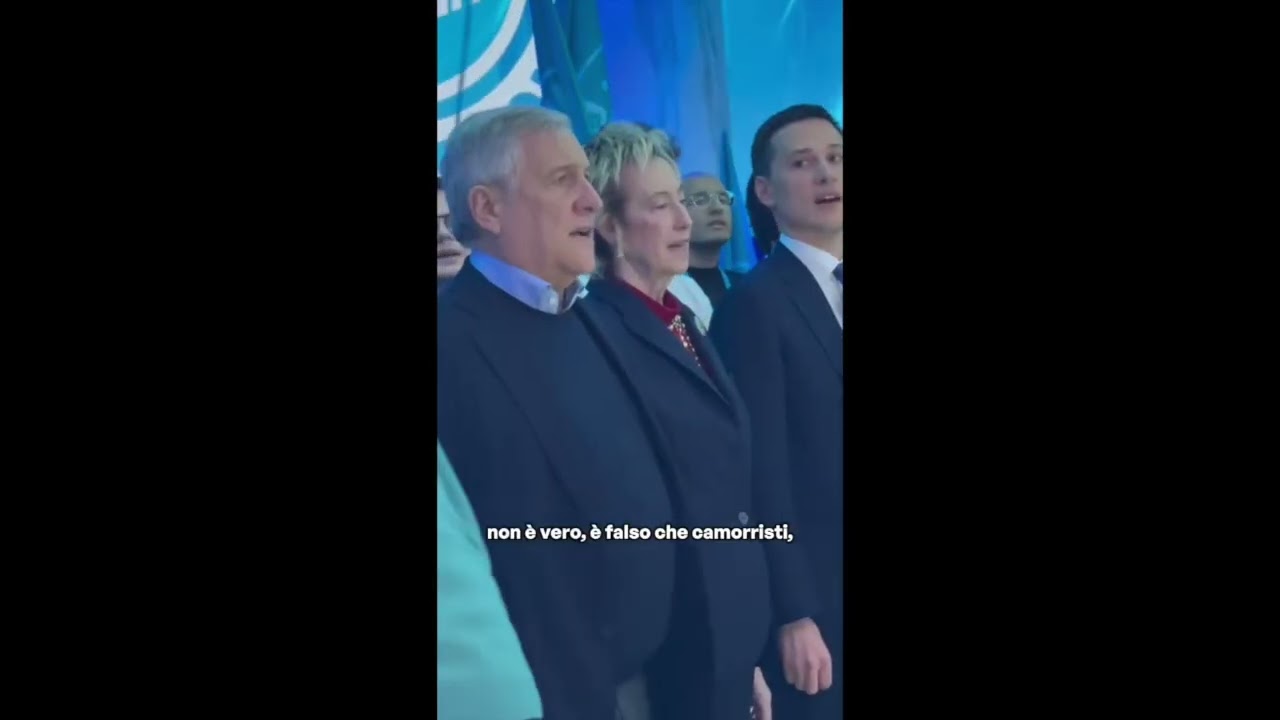 TAJANI: "NON SONO UN CAMORRISTA, SIAMO PERSONE NORMALI CHE VOTANO SÌ!"