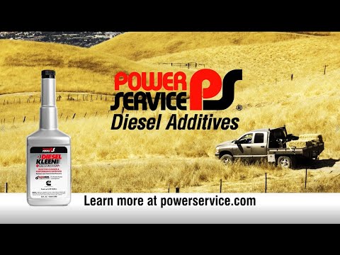 Power Service Diesel Kleen Boosts Cetane For Diesel Pickups