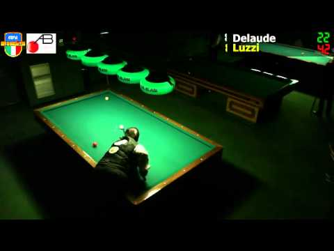 Delaude vs Luzzi - 2ª Prova BTF 2014/2015 ASD Biliardi Altavilla - 31Gennaio/1Febbraio 2015