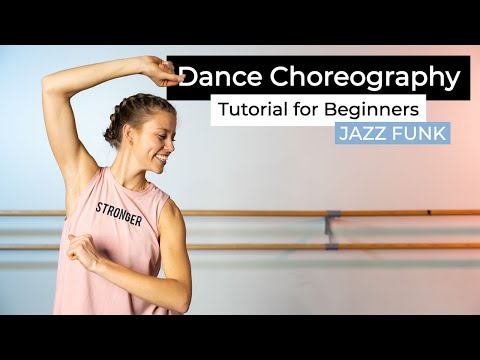 Tutorial di coreografia di danza JAZZ FUNK per principianti - Lezione di danza gratuita a casa