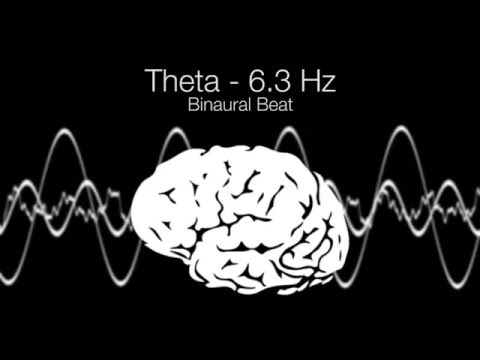 'Astral Projection' Theta Binaural Beat - 6.3Hz (1h Pure)