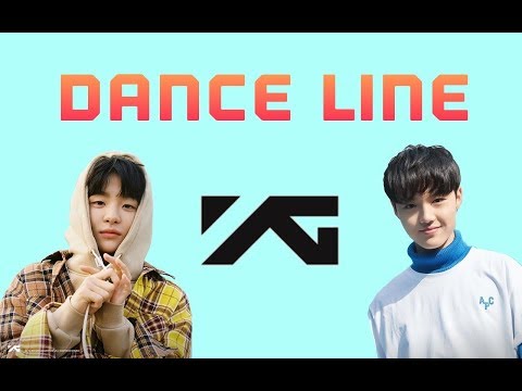 YG TREASURE BOX DANCE LINE (YG NEW BOY GROUP)