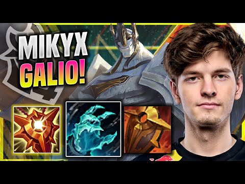 WHEN MIKYX PLAYS GALIO SUPPORT! - G2 Mikyx Plays Galio SUPPORT vs Rell! | Season 11