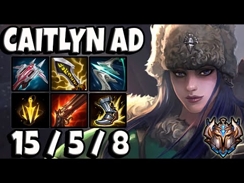 Caitlyn vs Draven [ ADC ] Lol Korea Challenger Patch 11.19 ✅
