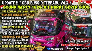 Download lagu NEW UPDATE!! LATEST OBB BUSSID V4.4.1 SOUND MERCY JET DARAT SUOS | FULL BUS REMODELS & REAL 4K HD... mp3