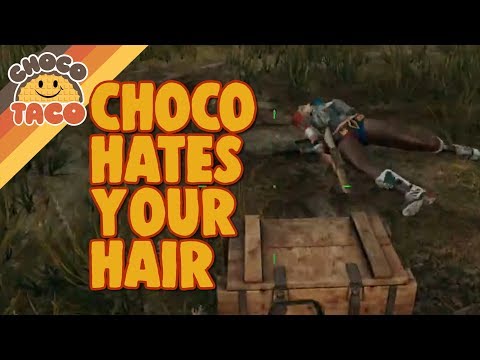 chocoTaco Does Not Like That Hair - PUBG Gameplay
