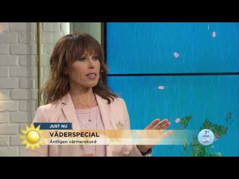 Se upp för solen! - "Kanske blir 30 grader" - Nyhetsmorgon (TV4)