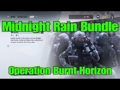 BRAND NEW Midnight Rain Bundle - Rainbow Six Siege